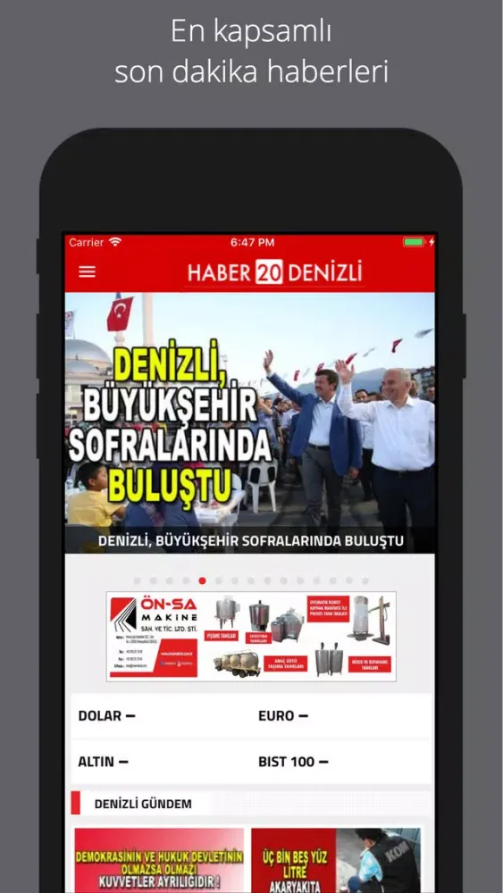 Haber20Denizli Screenshots