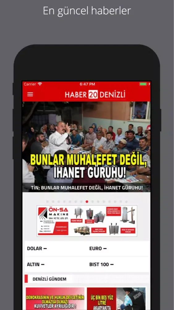 Haber20Denizli Screenshots