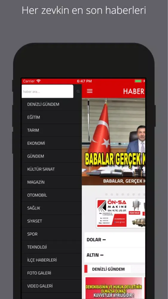 Haber20Denizli Screenshots