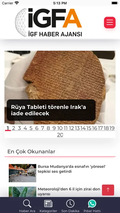 İGF Haber Ajansı (İGFA) Screenshots