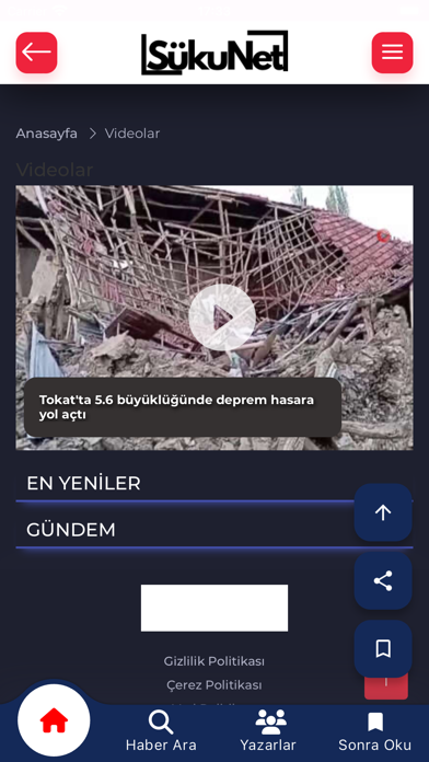 Sükunet Haber 스크린샷