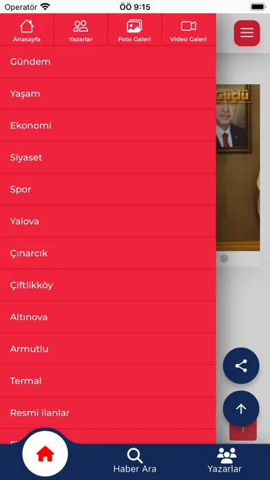 Captures d'écran de Yalova Hayat