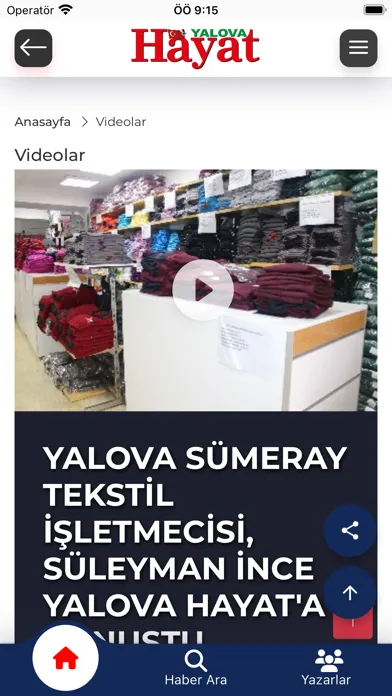 Captures d'écran de Yalova Hayat