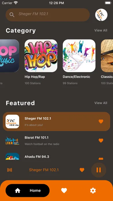 ET Radio - Ethiopian Radios应用截图