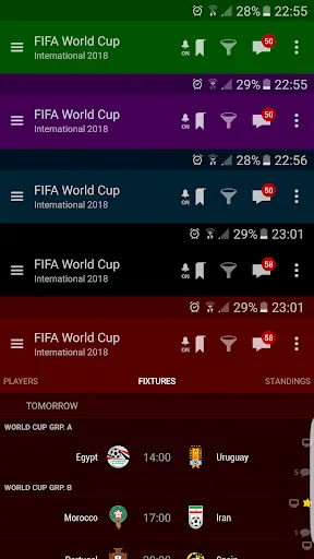 PRO Live Scores S-Center Screenshots