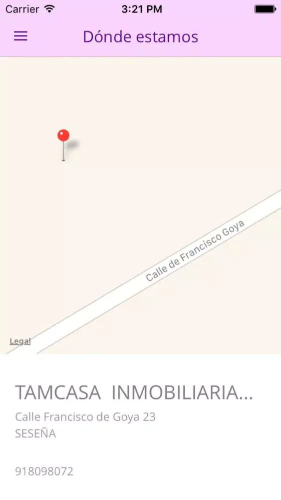Tangkapan layar Tamcasa Inmobiliaria Seseña