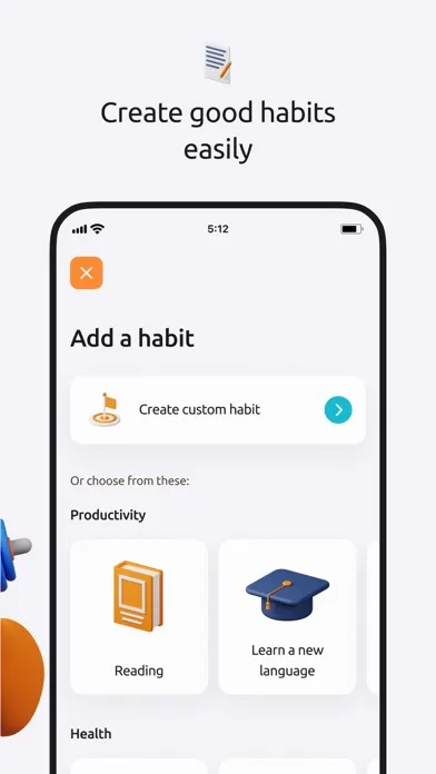 Habitive - Your Habit Tracker Screenshots