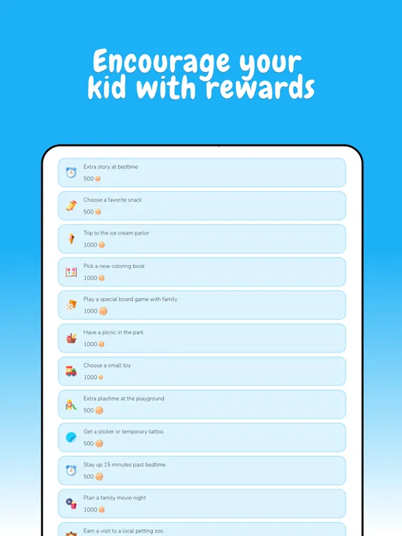 Capturas de pantalla de Chore Chart: Habit Owl iPad 