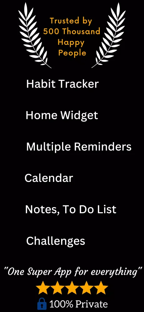 Habit Tracker Planner HabitYou Screenshots