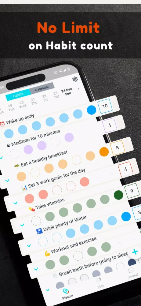 Habit Tracker Planner HabitYou Screenshots