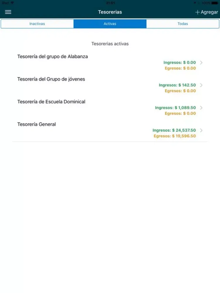 Zrzuty ekranu Finanzas - Hablemos de iglesia iPad 