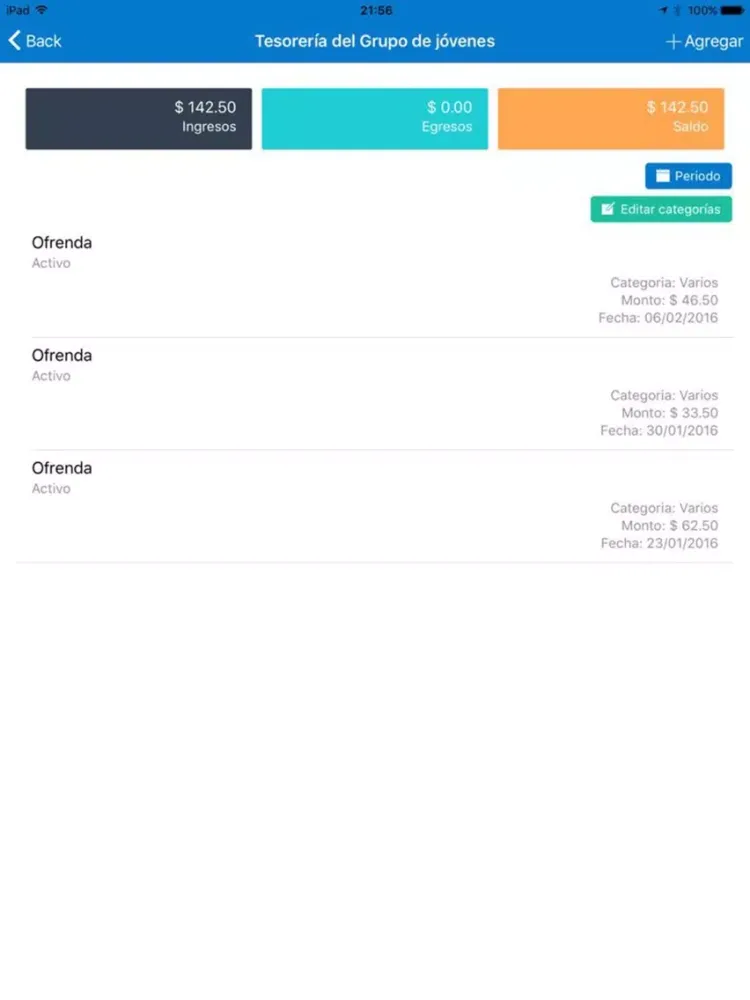 Zrzuty ekranu Finanzas - Hablemos de iglesia iPad 