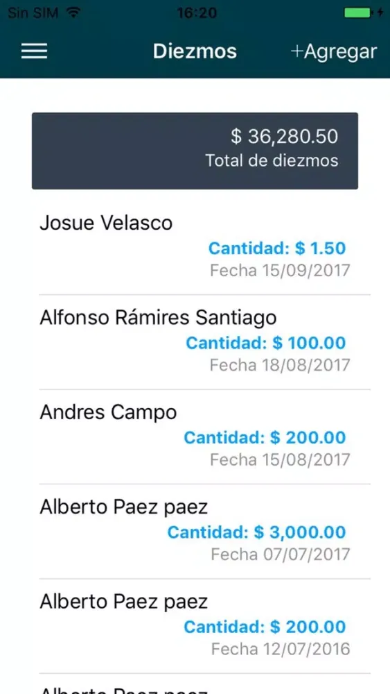 Zrzuty ekranu Finanzas - Hablemos de iglesia