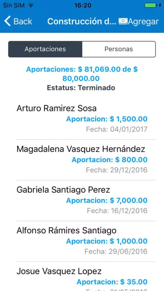 Zrzuty ekranu Finanzas - Hablemos de iglesia