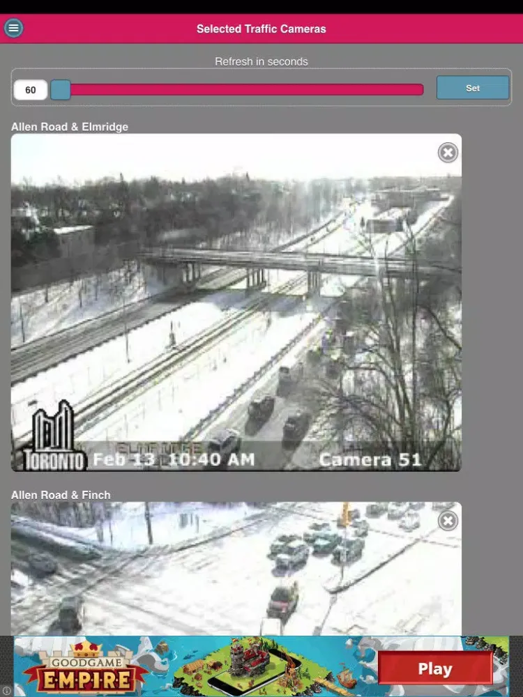 صور Toronto Traffic Cams iPad 