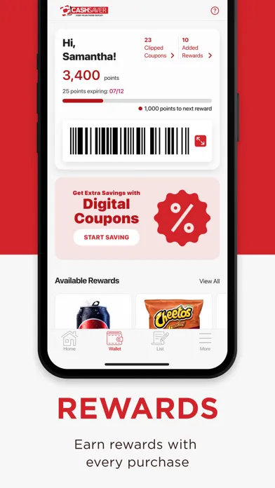 Captures d'écran de CashSaver Oklahoma