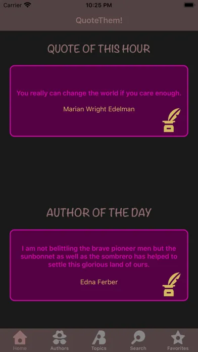 Quotation Notebook应用截图