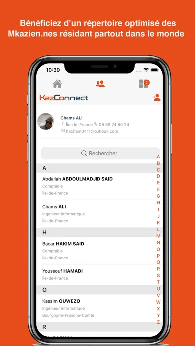 Kaz Connect سکرین شاٹس