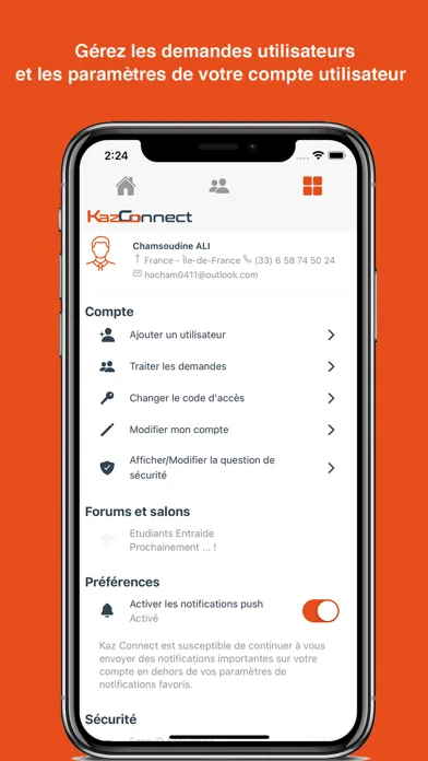 Kaz Connect سکرین شاٹس
