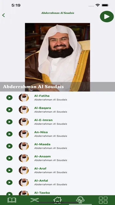 Capturas de pantalla de Ussoma - Coran (Islam)