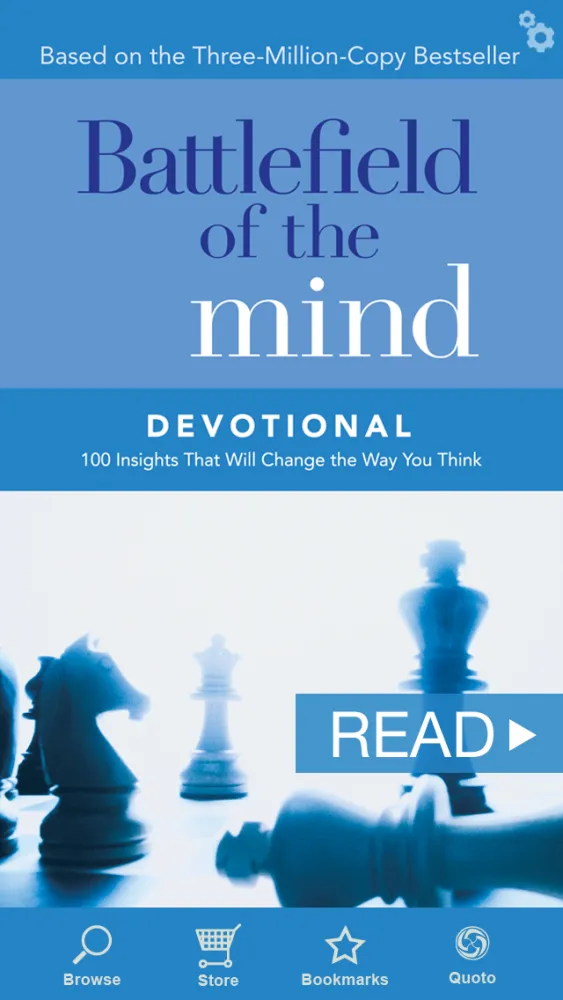 Tangkapan skrin Battlefield of the Mind Devotional