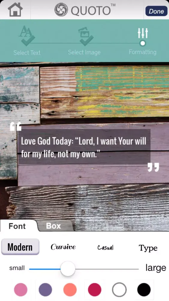 Love Out Loud Devotional स्क्रीनशॉट
