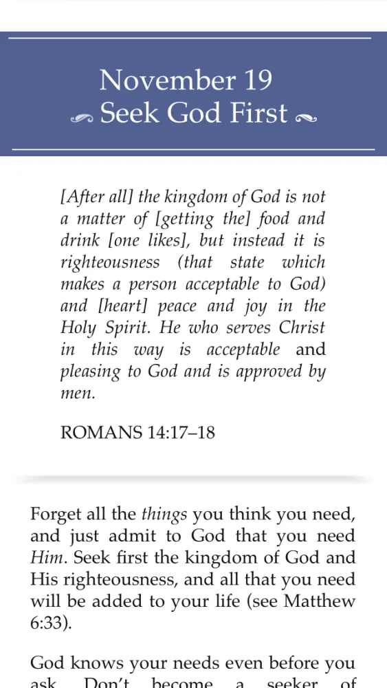 تصاویر Starting Your Day Right Devotional