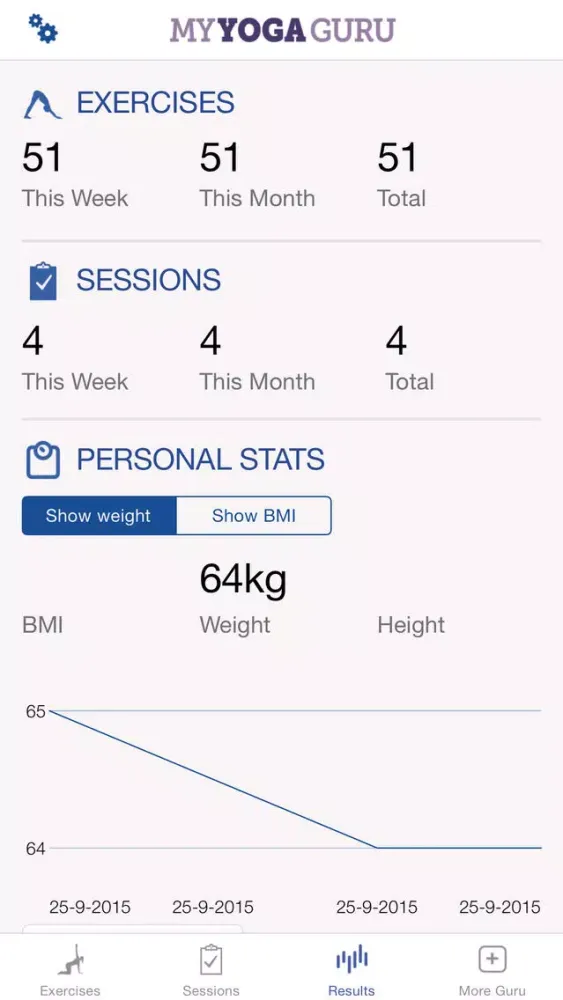 My Yoga Guru: yoga exercises for fitness, well-being and relaxation スクリーンショット