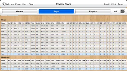 Basketball Stat Tracker Live应用截图