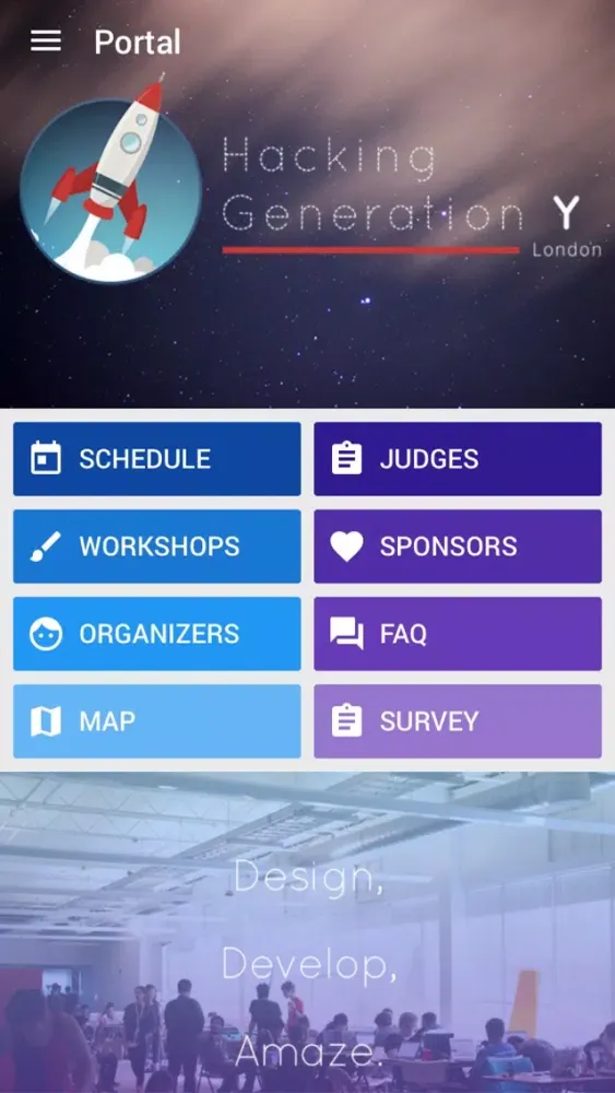 HackGenY London 2015 スクリーンショット