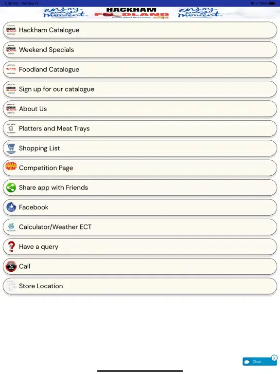 Hackham Foodland iPad  स्क्रीनशॉट