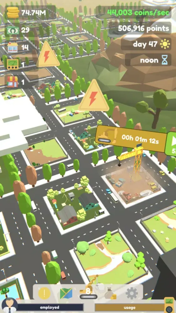 Tangkapan layar CityScape Sim