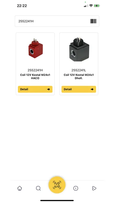 Haco Tail Lift Parts Scanner 스크린샷