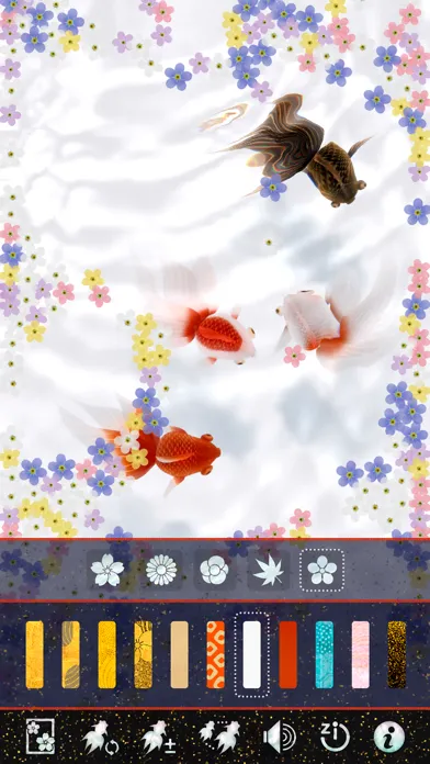 Tangkapan layar Wa Kingyo - Goldfish Pond