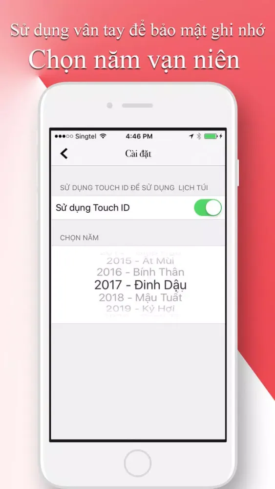 Captures d'écran de Lịch Túi Âm Lịch Vạn Niên
