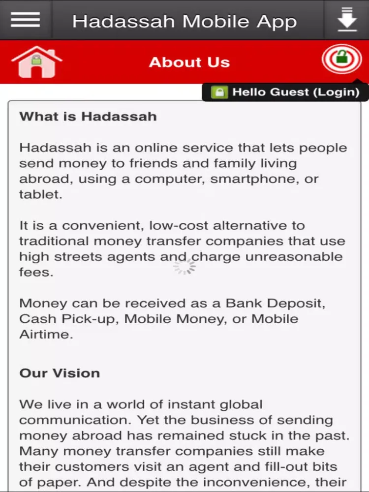 Hadassah Mobile App iPad  Ekran Görüntüleri