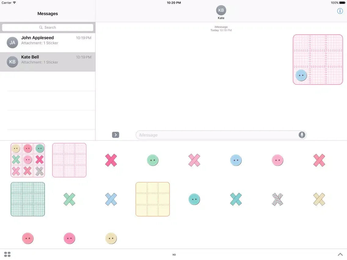 Tic-Tac iPad  Ekran Görüntüleri