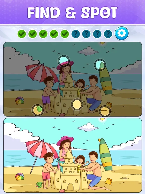 Find Differences: Spot It Game iPad 应用截图