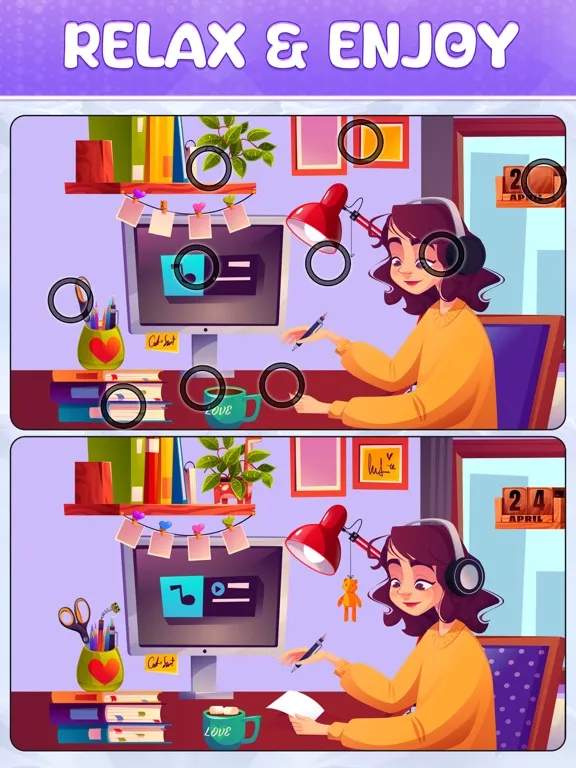 Find Differences: Spot It Game iPad 应用截图