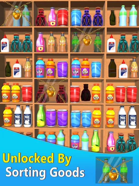 Ảnh chụp màn hình của Goods Merge: Triple Master 3D iPad 