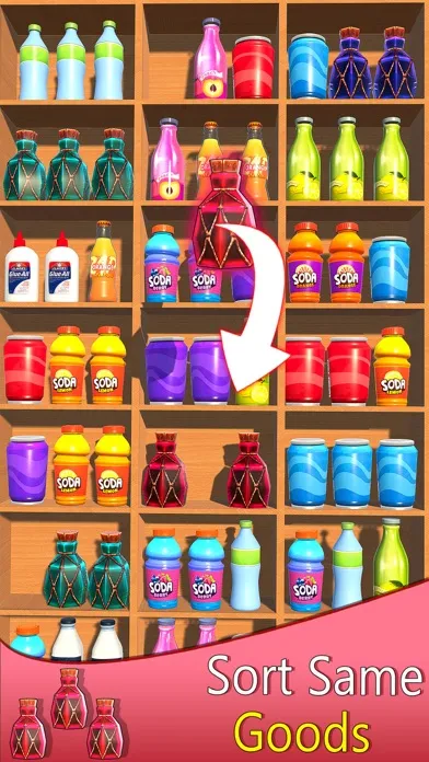 Ảnh chụp màn hình của Goods Merge: Triple Master 3D
