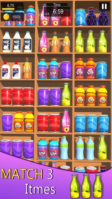 Ảnh chụp màn hình của Goods Merge: Triple Master 3D