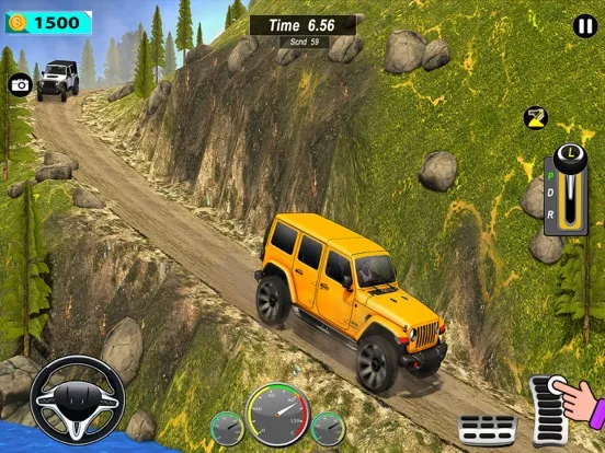 Offroad Jeep Parking Simulator iPad  स्क्रीनशॉट