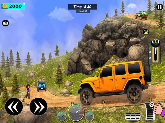 Offroad Jeep Parking Simulator iPad  स्क्रीनशॉट