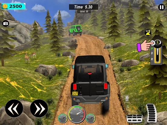 Offroad Jeep Parking Simulator iPad  स्क्रीनशॉट