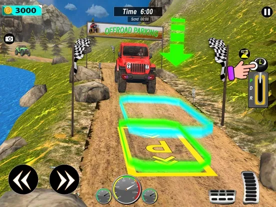 Offroad Jeep Parking Simulator iPad  स्क्रीनशॉट