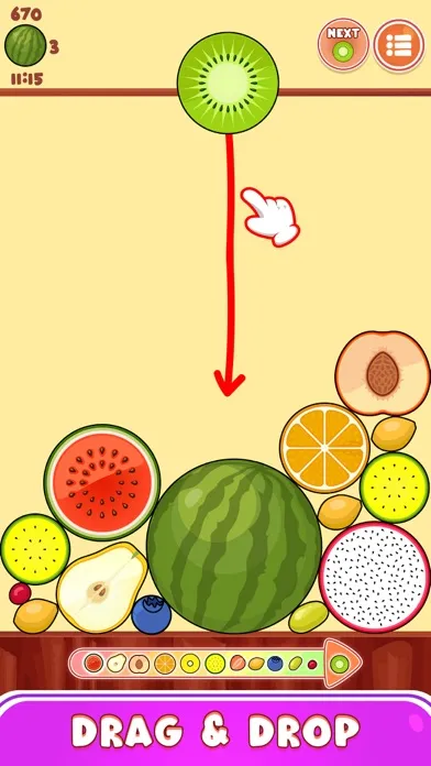 تصاویر Watermelon Game: Juicy Merge