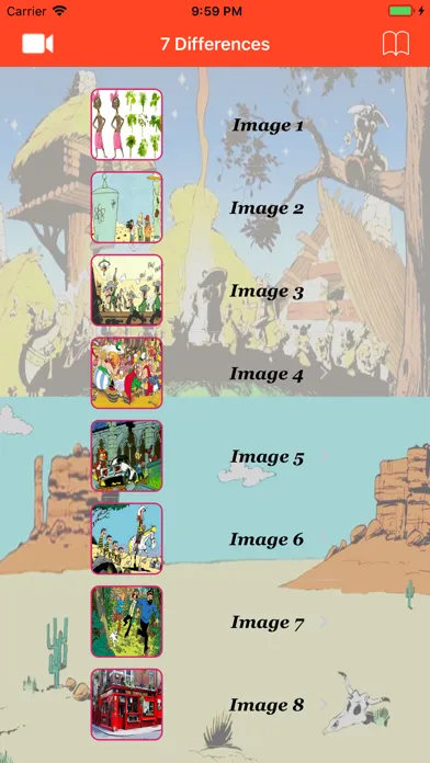 ภาพหน้าจอของ SevenDiffs