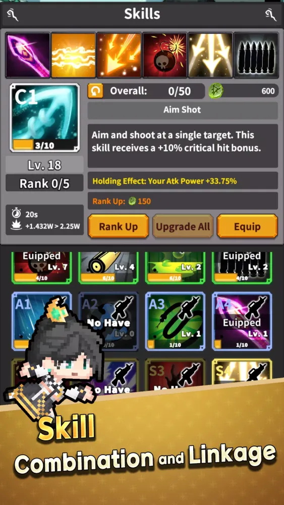 Gunblade Girl Idle AFK RPG Screenshots