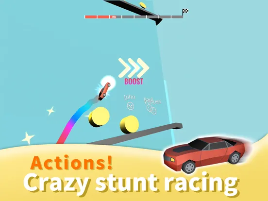 Tear Tower : Stunt Jumping Car iPad 应用截图